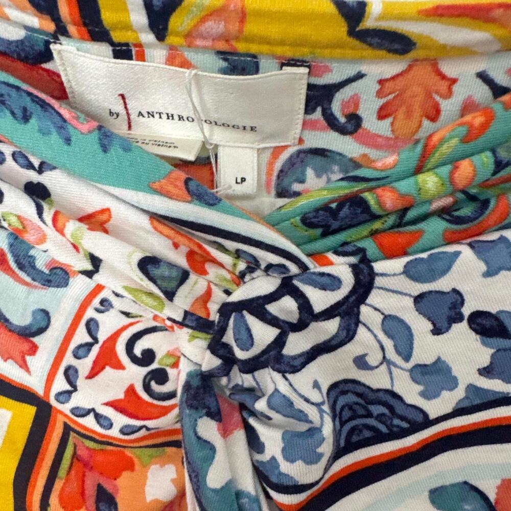 Multi coloured midi skirt with a - Picture 2 of 2